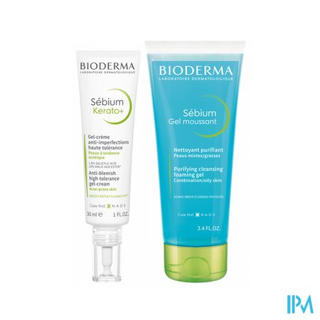 SEBIUM KERATO+ GEL CR 30ML+GEL45ML