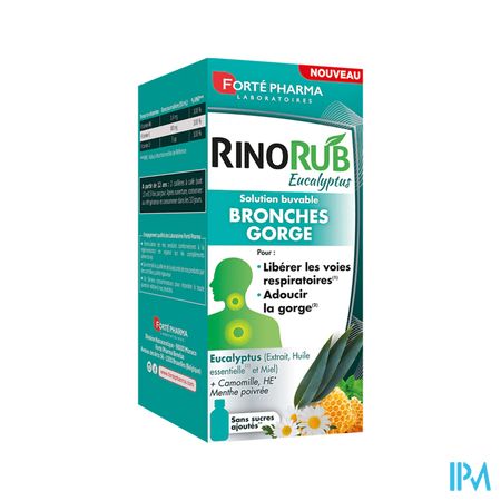 FORTE RINORUB BRONCHE GORGE 120ML