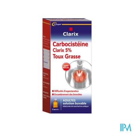 CLARIX EXP CARBO 5%AD SOL S/S250ML