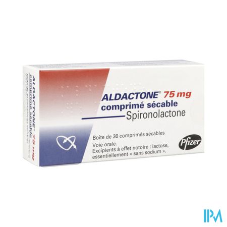 Aldactone 75mg Comprime Secable 30 — Pharmacie Européenne 24/24 by Nexum