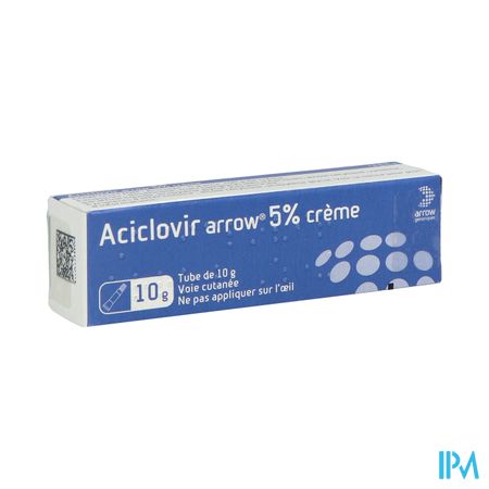Aciclovir Arrow 5% Creme 10g