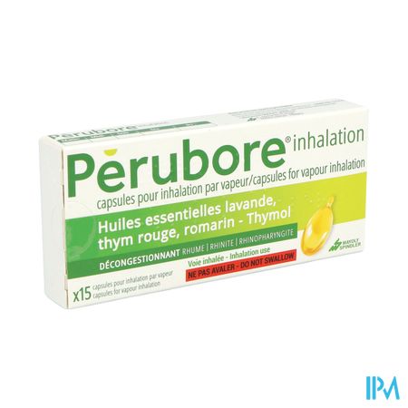 PERUBORE INHALATION CAPS 15