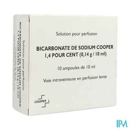 Cooper Sodium Bicarbonate 1.4% Sol Perf 10ml 10