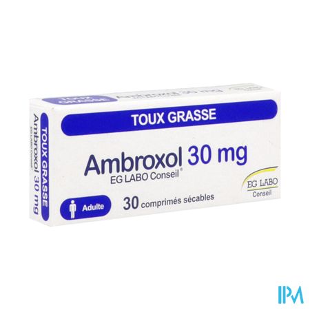 AMBROXOL 30MG EG CONS CPR SEC 30
