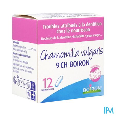 CHAMOMILLA VULG 9CH BOIRON SUP 12