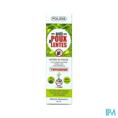 POLIDIS LOTION A/POUX SPRAY 80ML