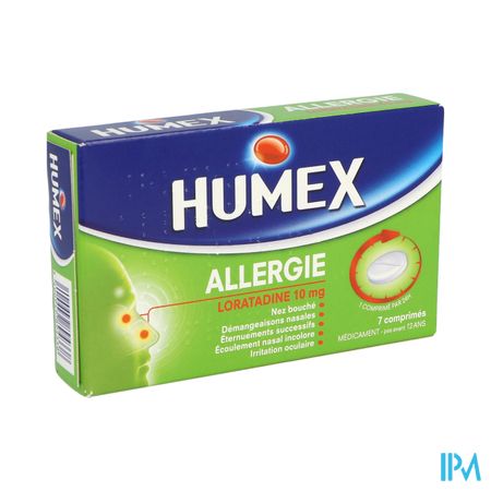 Humex Allergie Loratadine 10mg Comprime 7