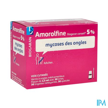AMOROLFINE 5% BGR CONS VER FL2,5ML