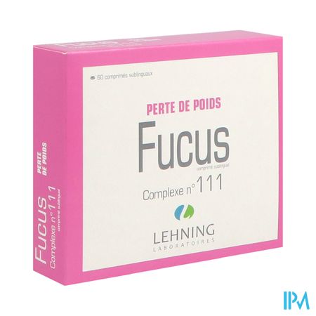 Lehning Complexe 111 Fucus Comprime Sublingual 60
