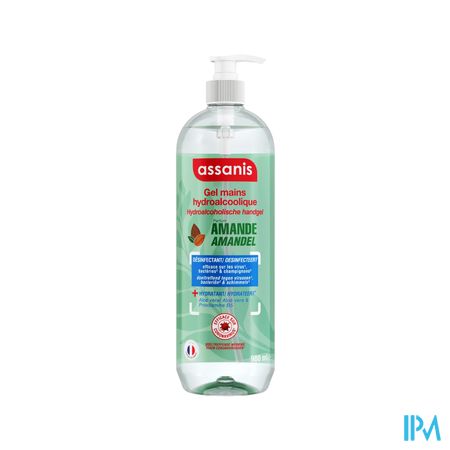 Assanis Gel Hydroalcoolique Parfum Amande 980ml
