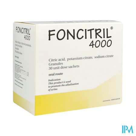 FONCITRIL 4 000 SACHET 30