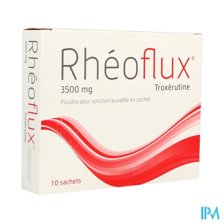 Rheoflux 3500mg Poudre Pour Solution Buvable Sachet 10