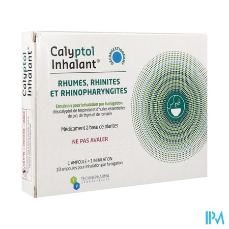Calyptol Inhalant Emulsion Pour Inhalation Ampoule 5ml 10