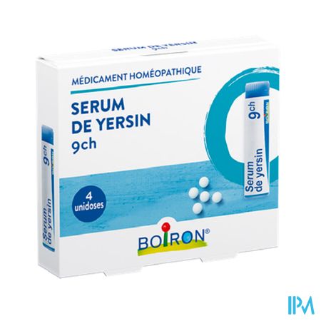 Boiron Serum De Yersin 9ch Globules 1g X3