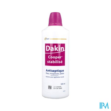 Cooper Dakin Stabilise Sol Pour Application Locale 500ml
