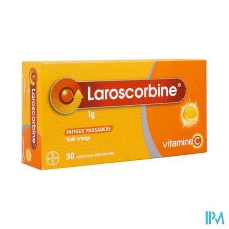 Laroscorbine 1g Comprime Effervescent 30