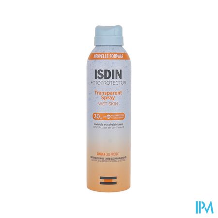 ISDIN TRANSP WET SKIN 30 SPR 250ML