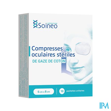 SOINEO COMP OCUL ST 6X8CM 10 — Pharmacie Européenne 24/24 by Nexum