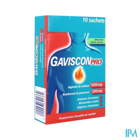 GAVISCONPRO MENTHE SACH 10ML 10