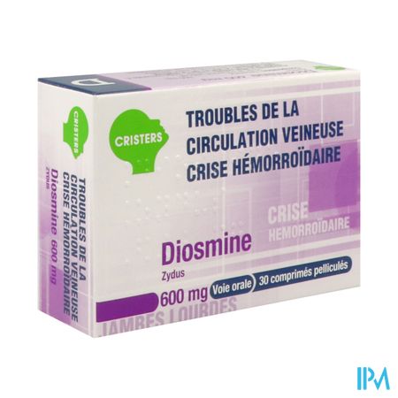 DIOSMINE 600MG ZYDUS CPR 30