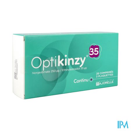 Optikinzy 250mcg/35mcg Comprime 28 X3
