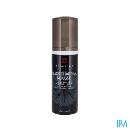 ERBORIAN BLACK CHARCOAL MOUS 140ML