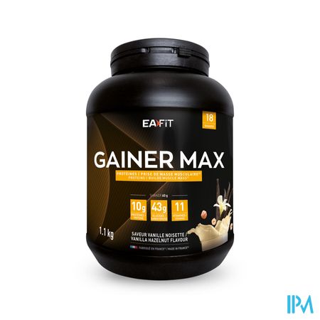 EA-FIT GAINER MAX NOISETTE 1,1KG