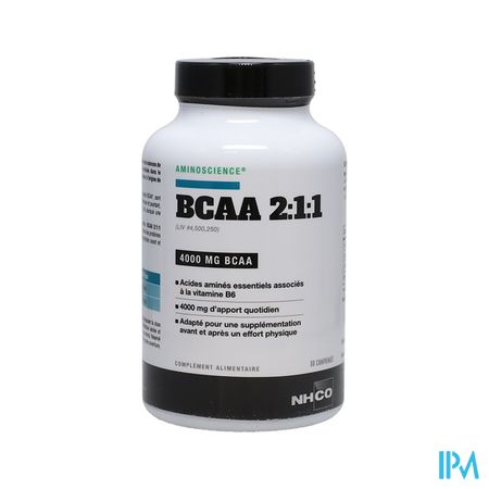 Nhco Bcaa 211 Acides Amines Branches Comprime 90