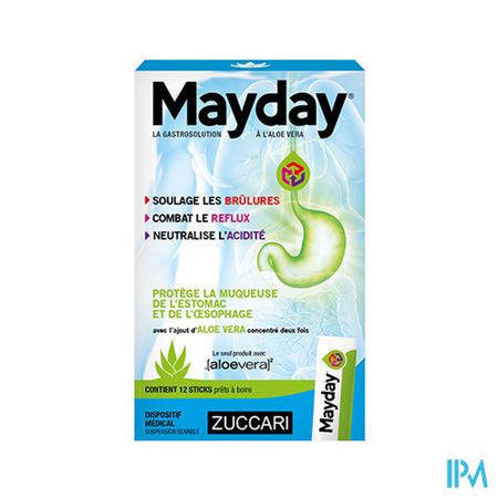 ALOE VERA MAYDAY REFLUX STICK 12
