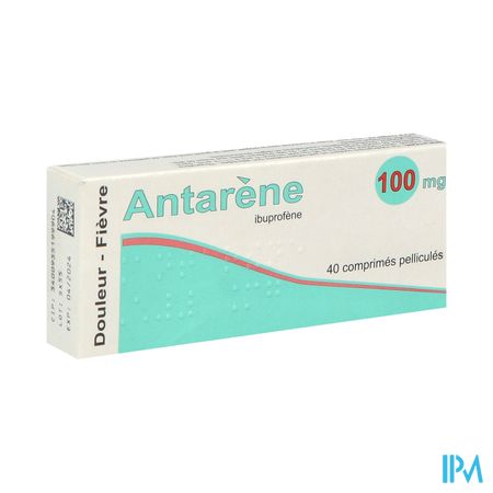 ANTARENE 100MG CPR 40