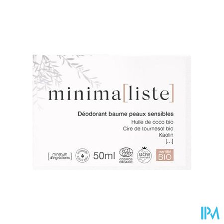 MINIMALISTE DEO PEAU SENSIBLE 50ML