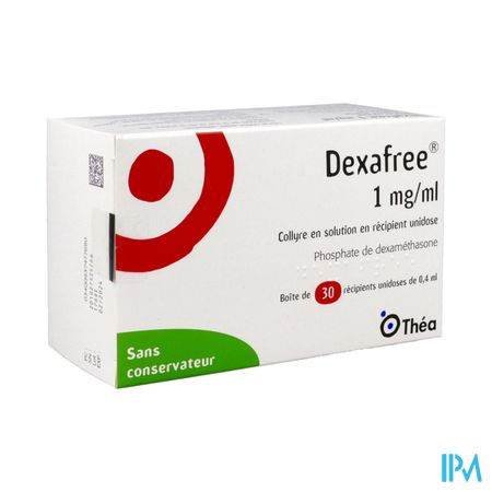 Dexafree 1mg/ml Collyre Unidose 0ml4 30 — Pharmacie Européenne 24/24 by Nexum