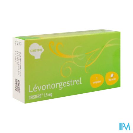 LEVONORGESTREL 1,5MG CRISTERS CPR1