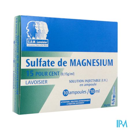 MAGNESIUM SULF 15% LAV 10ML 10