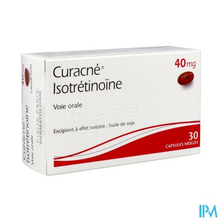 Curacne 40mg Capsule Molle 30 — Pharmacie Européenne 24/24 by Nexum