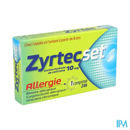 Zyrtecset 10mg Comprime Secable 7