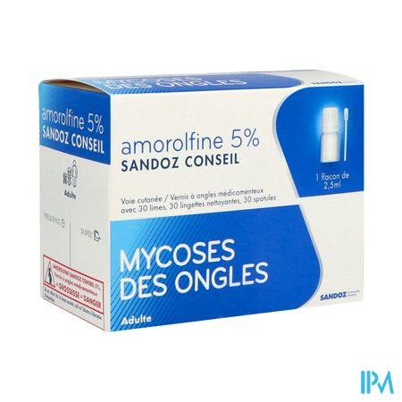 AMOROLFINE 5% SDZ CONS VER FL2,5ML