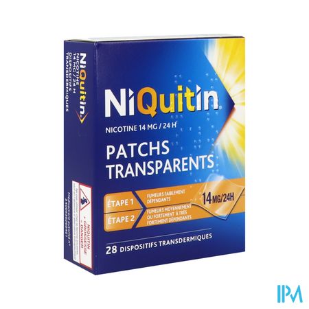 NIQUITIN 14MG/24H D/TRANSD 28