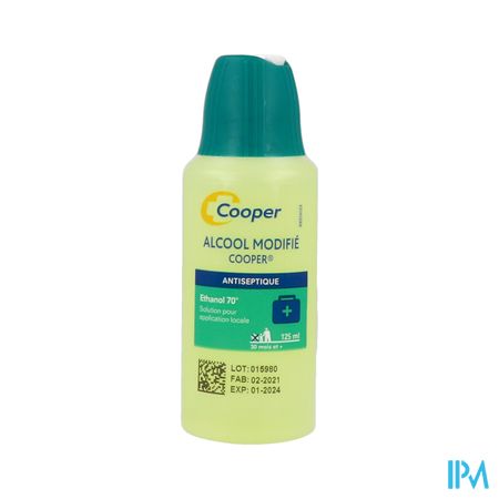 ALCOOL MODIFIE 70 COOPER 125ML 1