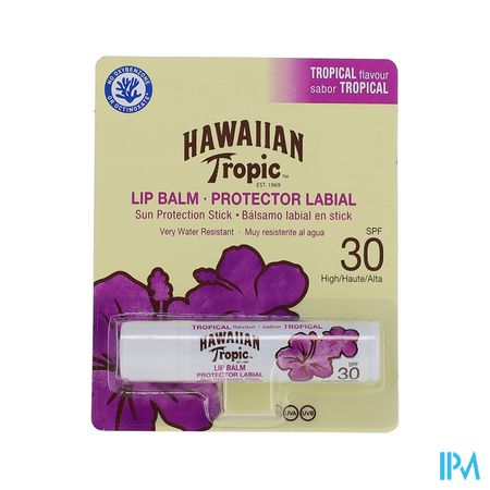 Hawaiian Tropic Baume A Levres Hydrating Protection Spf30 4g