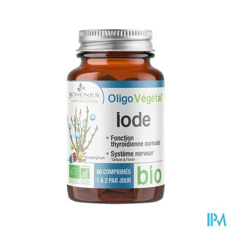 3 CHENES OLIGOVEG BIO IODE CPR60
