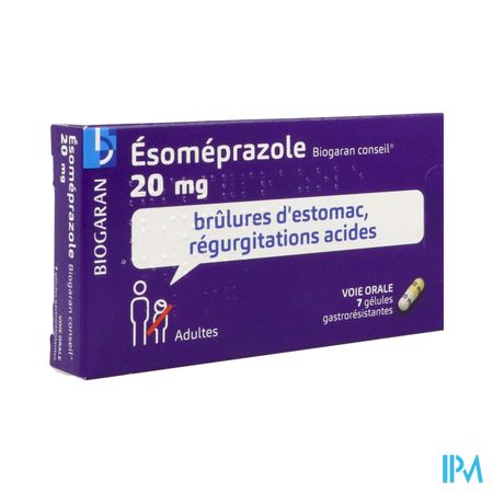 ESOMEPRAZOLE 20MG BGR CONS GEL 7