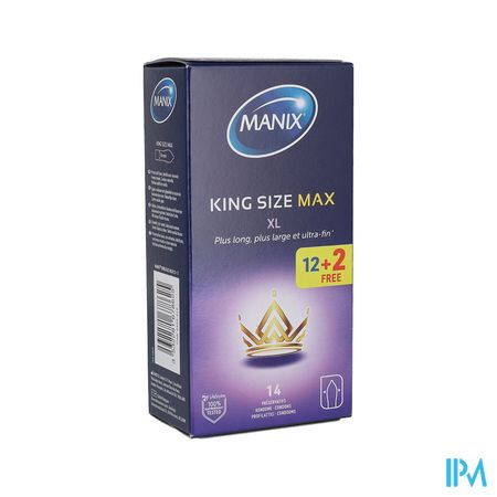PRESERV MANIX KING SIZE MAX 12+2