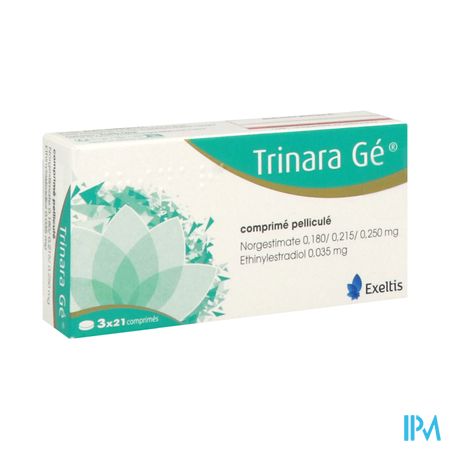 Trinara Comprime Pellicule 21 X3