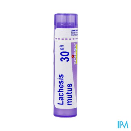 Boiron Lachesis (mutus) 30ch Granules 4g