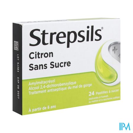 STREPSILS CITRON S/S PAST 24